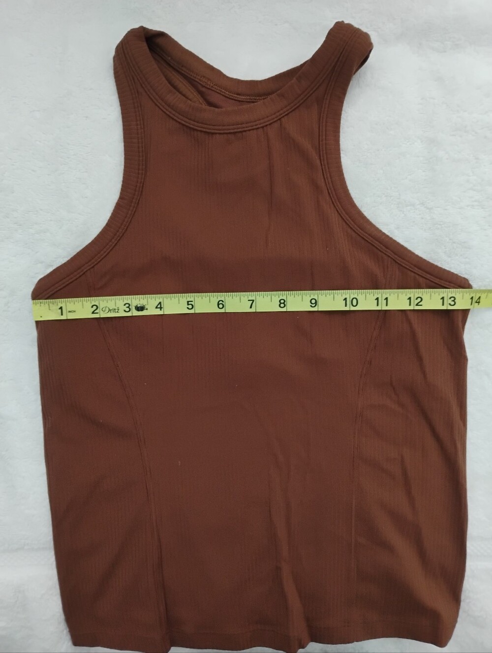 lululemon athletica Ribbed Racerback Tank - Brown